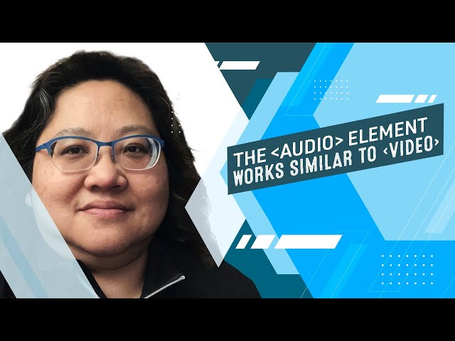 Coding for Beginners: Website Audio/Video #12— Working with Audio is Similar to Video