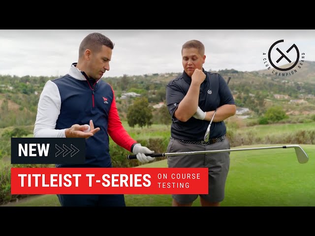 Ian and Mike Test New Titleist Irons on Course