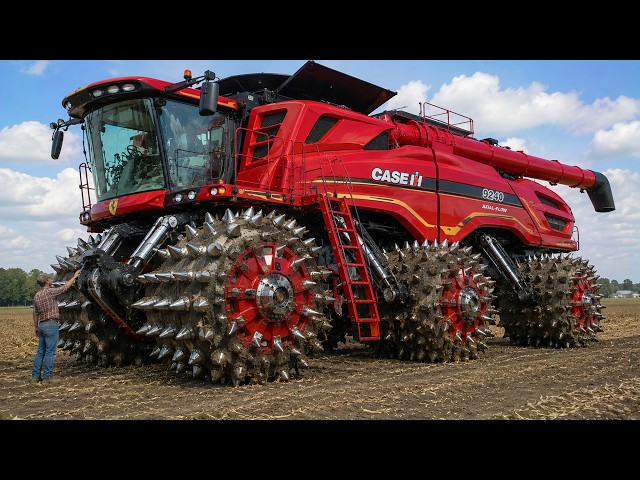 285 Modern Agriculture Machines Operating at Peak Efficiency