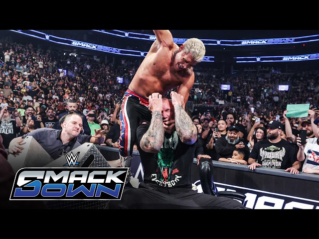 Randy Orton and Cody Rhodes engage in a chaotic brawl: SmackDown highlights, Aug. 14, 2026