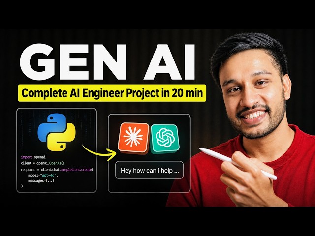 Build Your First AI Engineer Project in 20 Minutes