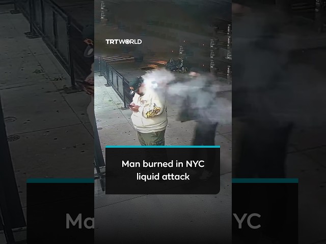 Man severely burned in liquid attack outside NYC restaurant