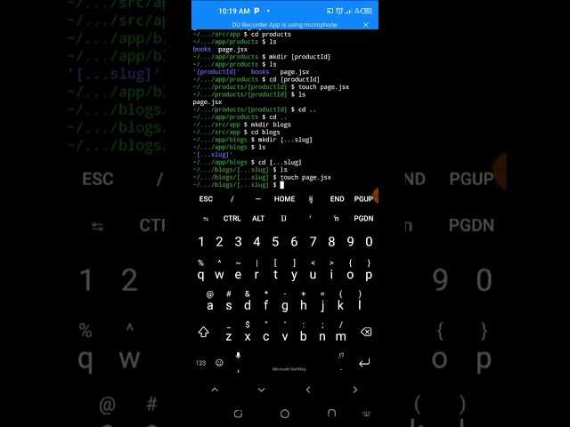 5. Next.js 15 tutorials for beginners with mobile phone(Catch All Segment) 