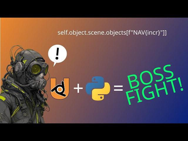 UPBGE: Boss Fight Python Tutorial Part1: Using Empties as navigation points.