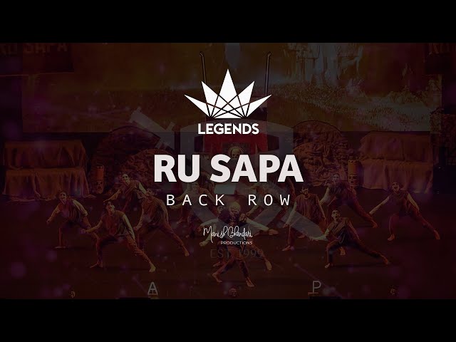RU SAPA | 2025 Legends | Back Row | Manish Bhandari Productions