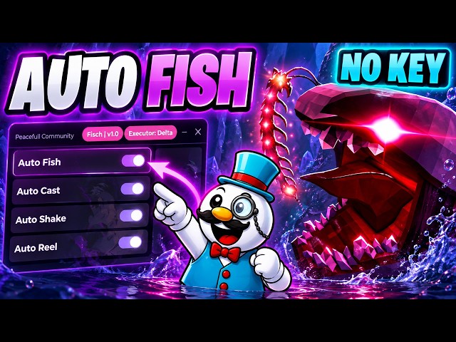🎣 FISCH SCRIPT NO KEY [MARIANA] | MENG HUB AUTO FISH + TELEPORT
