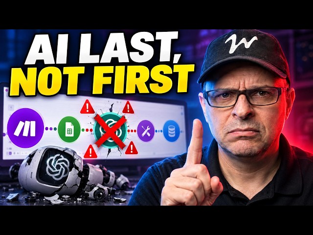 Why I Stopped Using AI for Every Make com Step