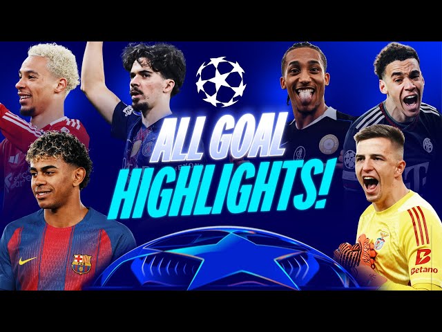 EVERY Champions League Goal From Matchday 8! | Highlights