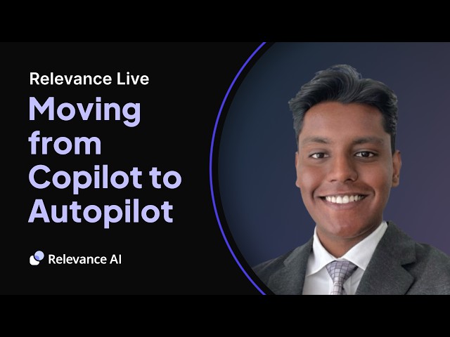 Most Teams Run Their AI Agents on Training Wheels. Here's How To Take Them Off | Relevance Live
