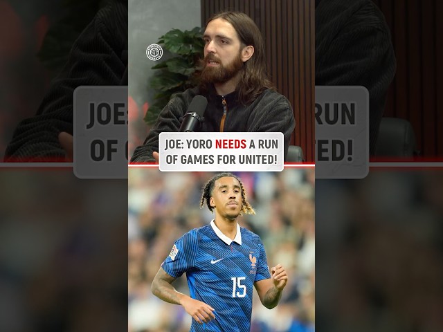 Why Leny Yoro Should START For Man United ✨🇫🇷
