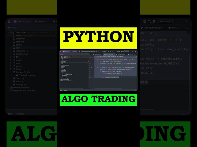 🐍 This Python Code Does Algo Trading 🤖