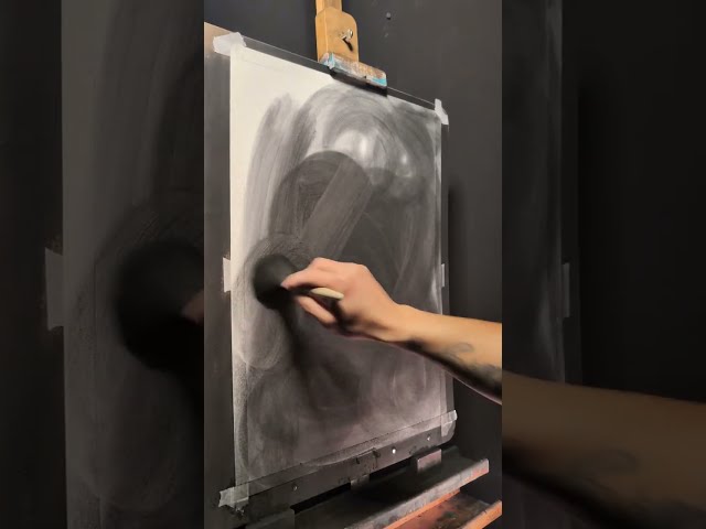 Charcoal Drawing Tutorial for Beginners: How to Draw Portraits With Erasers Step by Step