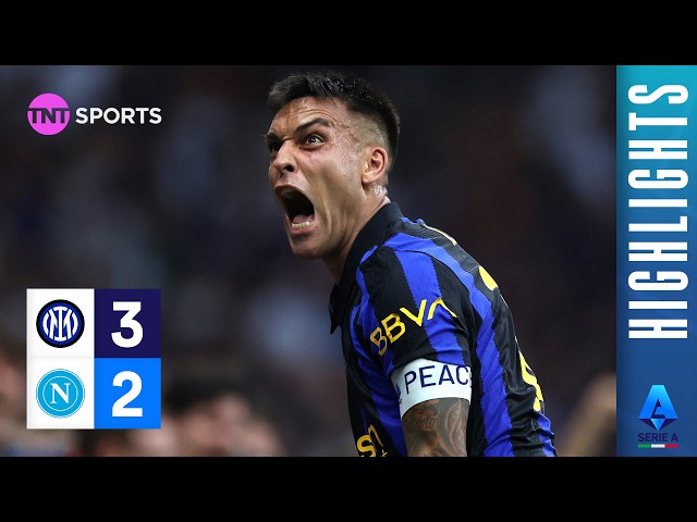 Martinez Leads Stunning Comeback! 🤯 | Inter 3-2 Napoli | Serie A Highlights