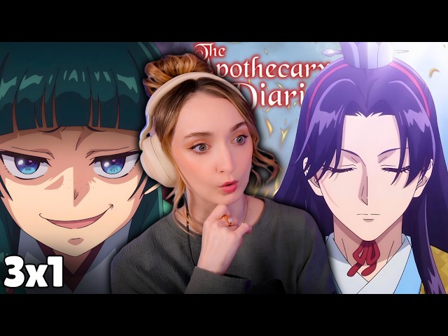 WE ARE BACK, With a Famine?! 🍃 | Apothecary Diaries Season 3 | Episode 1 REACTION & DISCUSSION
