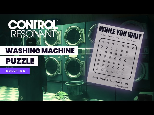 Control Resonant Washing Machine Puzzle Solution