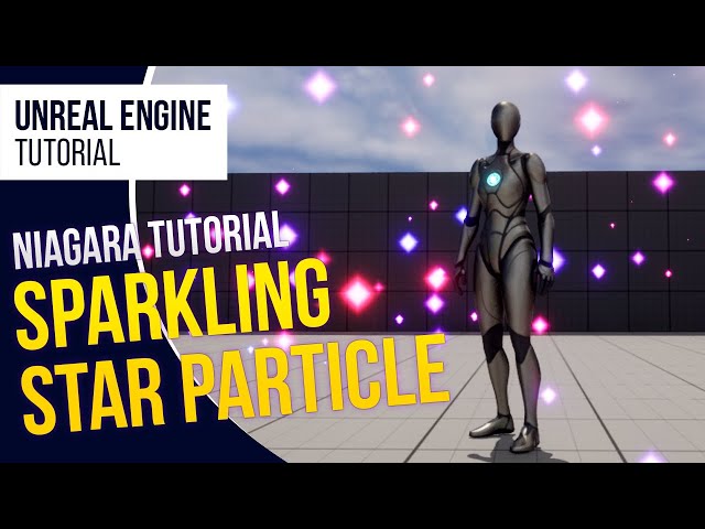 UE5 l Sparkling Particle l Niagara VFX Tutorial l Unreal Engine 5