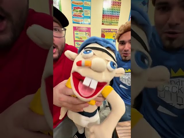Jeffy Plush Backpack