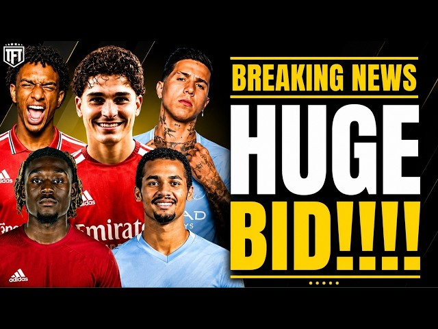 128m Alvarez DEAL🚨Enzo to Man City IMMINENT✅Kone to Liverpool & Ndiaye to City DEAL☑️ Balde Update