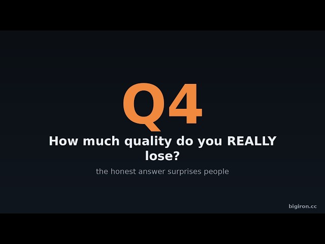 Quantization Explained: How Much Quality Do You REALLY Lose?
