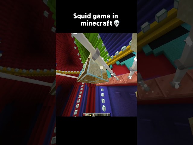 Squid game in Minecraft