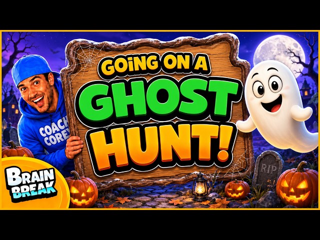 🟪 Going on a Ghost Hunt 🟪 Brain Break 🟪 Halloween Brain Breaks for Kids 🟪 Danny Go Inspired