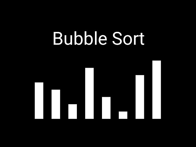 Bubble Sort | Sorting Algorithm Visualization