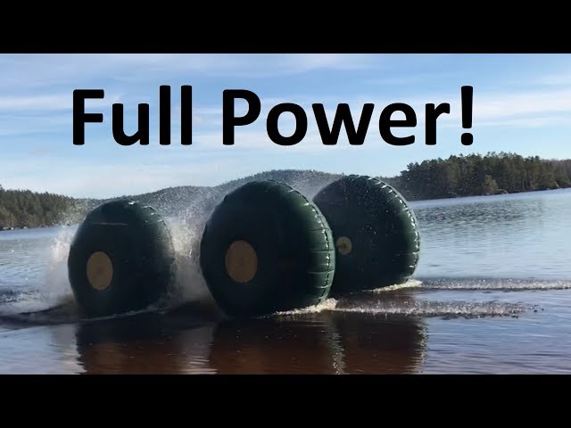 Inflatable car episode 10 Full Throttle Test! DIY Sherp