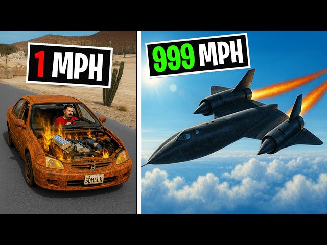 Every Time I Crash My Car Gets Faster On GTA 5