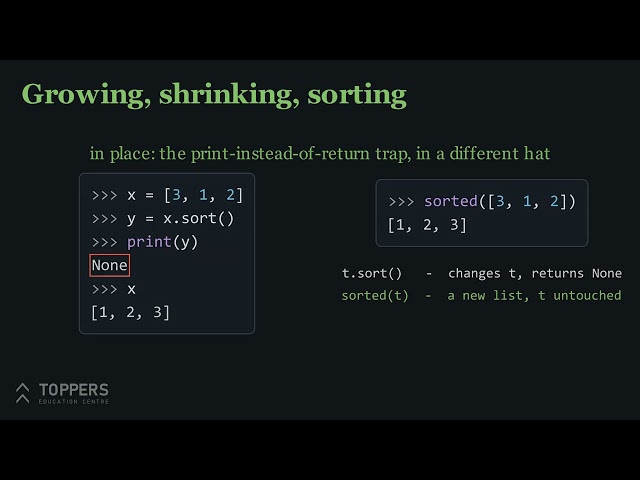 10. Lists | Python Programming
