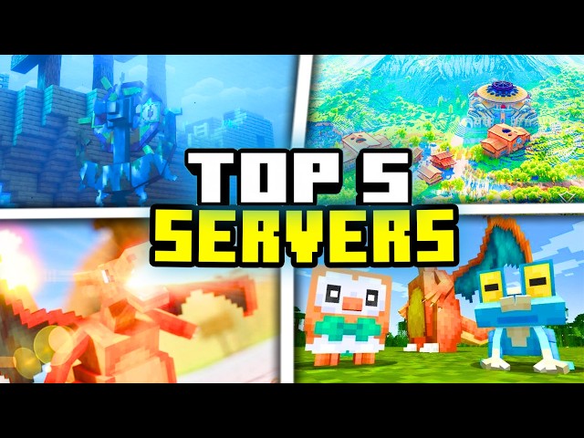 Top 5 BEST Cobblemon Minecraft Servers to Join Before School Starts in 2026