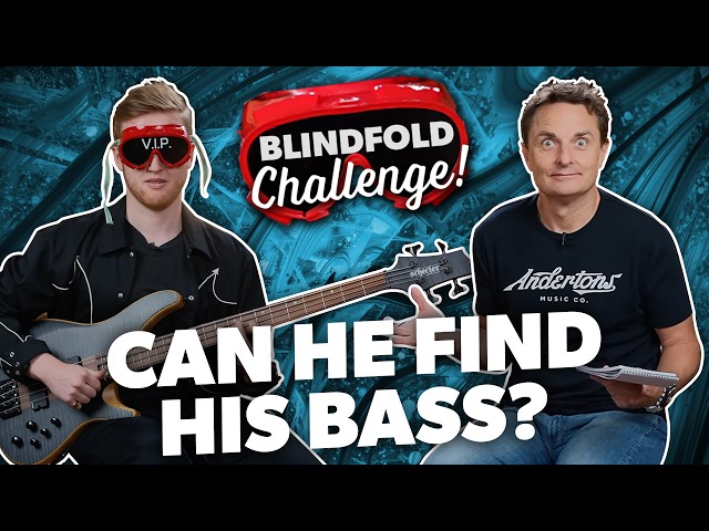Can Charles Berthoud Find His Own Bass? Blindfold Challenge!
