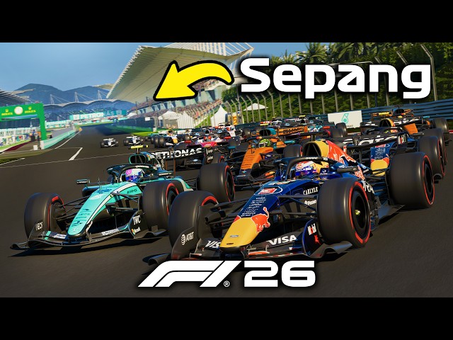 This Mod adds the SEPANG Track into the Official EA F1 26 Game...