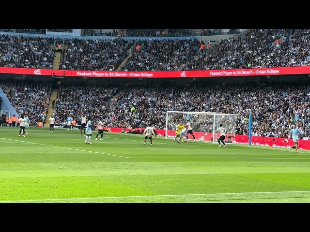 Missed chances by #haaland , #foden and #semenyo against Coventry