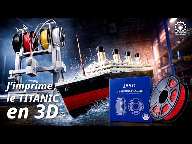 3D Printing the Titanic: 20 days, 182 parts, and a few mistakes - ANYCUBIC KOBRA X / JAYO PLA