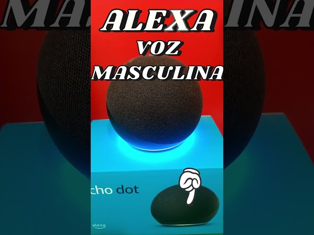 How to change Alexa to a male voice in Portuguese on Echo Dot