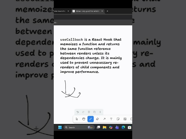 Usecallback hook in react