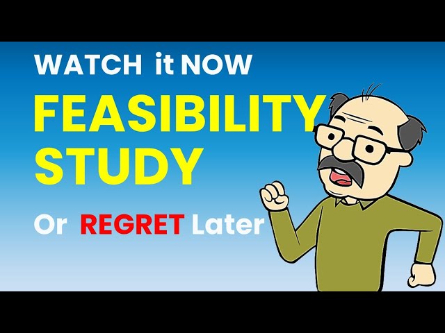 Feasibility Study of Project - Watch it now or fail later