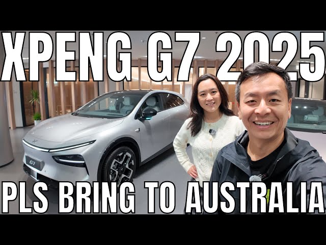 2025 Xpeng G7 Walkaround: Headquarters Flagship Store Guangzhou China