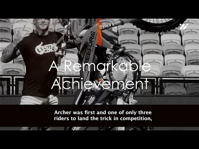 Freestyle Motocross rider Jayo Archer dies while practicing extreme jump.