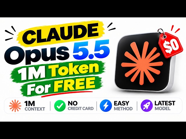 How to Use Claude Opus 5.5 FREE 🔥 Get Opus 5.5 for Free with 1M Tokens using CodeCraft API (2026)