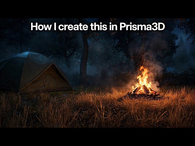 CGI scene on Phone in Prisma3D 