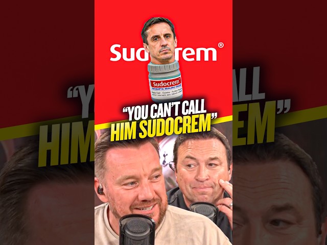 Have we hit peak O'Hara & Cundy with this conversation... Gary Neville is sudocrem 🤣#football