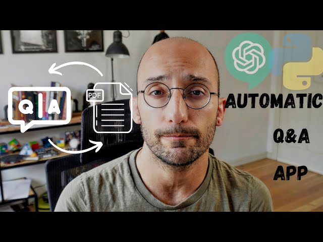 Building an Automatic Q&A App with Python and the ChatGPT API