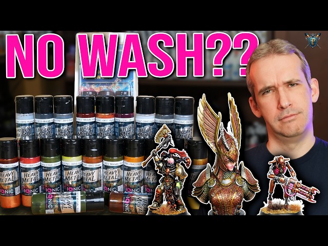 Ionic Real Heavy Metal Paints Review - True Metallic Metal Tested