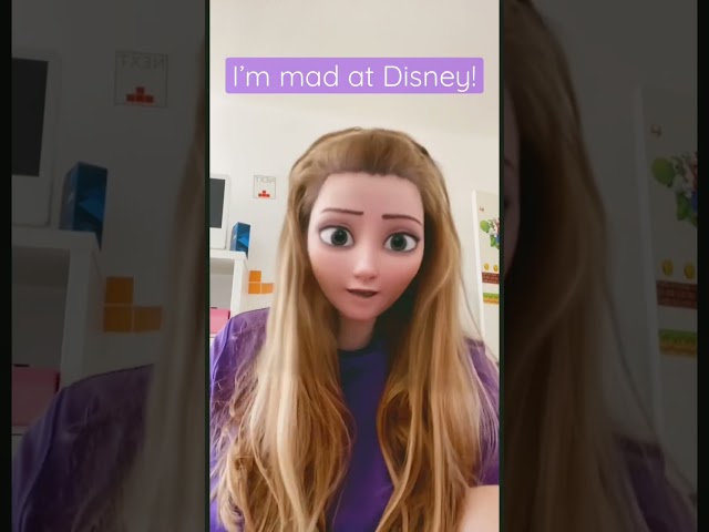 Iโm mad at Disney! They tricked me ๐ฌ
