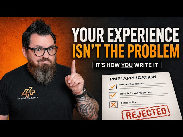 Why PMP® Applications Get REJECTED (Even If You're Qualified!) – Avoid These Deadly Mistakes!
