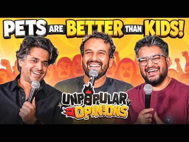 Unpopular Opinion - Pets Are Better Than Kids! ft @rohanjoshi8016 & @Hoezaay