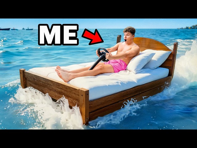 I Turned my Bed into a Boat!