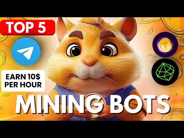 Top 5 Telegram Mining Bots to Earn Free Crypto in 2024!