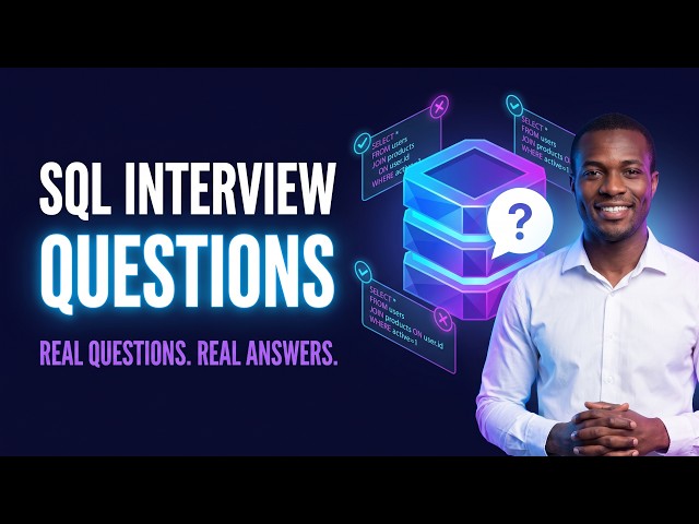 SQL Interview Questions That Actually Get Asked (Real Examples)